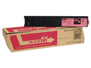 Kyocera Mita TK-875M Magenta genuine toner   31800 pages  