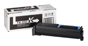 Kyocera Mita TK-550K Black genuine toner   7000 pages  