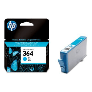 HP 364 Cyan genuine ink   300 pages  