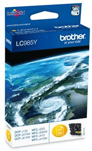 Brother LC985Y Yellow genuine ink   260 pages  