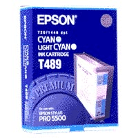 Epson T4890 Cyan & light cyan genuine ink      