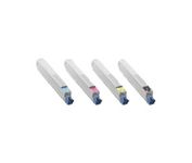 OKI 43112702 Black, cyan, magenta & yellow genuine toner 4-pack   4 x 15000 pages  