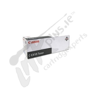 Canon C-EXV8 Bk Black genuine toner   25000 pages  