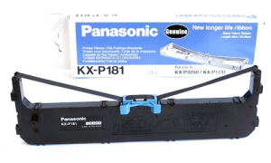 Panasonic KX-P181 Black ribbon  genuine    