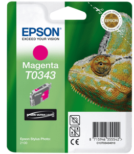 Epson T0343 Magenta genuine ink Chameleon  440 pages  