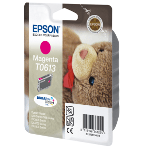 Epson T0613 Magenta genuine ink Teddybear  290 pages  