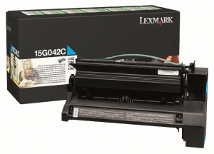 Lexmark C752 Cyan genuine toner   15000 pages  