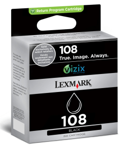 Lexmark 108 Black genuine ink Not available  170 pages  