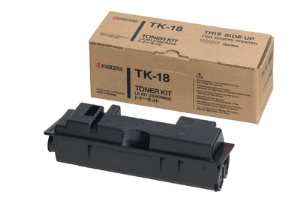 Kyocera Mita TK-18 Black  toner 7200 pages genuine 