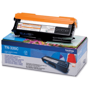 Brother TN320C Cyan genuine toner   1500 pages  