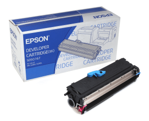 Epson S050167 Black  toner 3000 pages genuine 