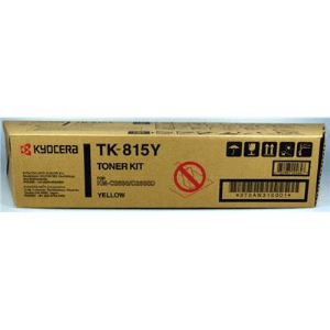 Kyocera Mita TK-815Y Yellow genuine toner   20000 pages  