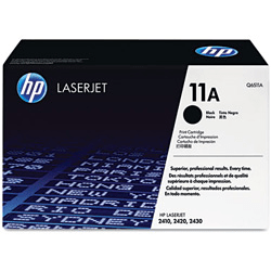 HP 11A Black  toner 6000 pages genuine 