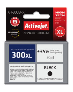 ActiveJet AH-300BRX Black recycled ink      