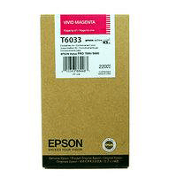 Epson T6033 Vivid magenta genuine ink      