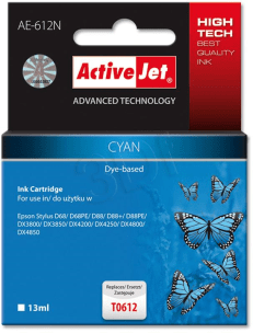 ActiveJet AEi-T0612 XL Cyan generic ink      