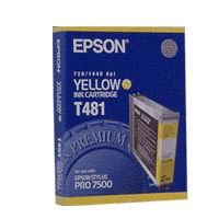 Epson T4810 Yellow genuine ink      