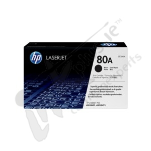 HP 80A Black  toner 2700 pages genuine 