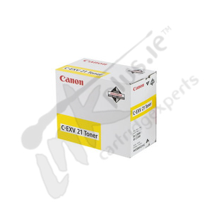 Canon C-EXV21 Y Yellow genuine toner   14000 pages  