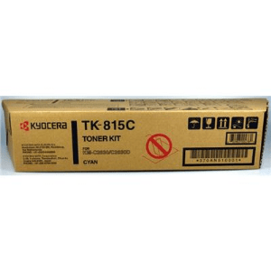 Kyocera Mita TK-815C Cyan genuine toner   20000 pages  