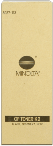 Konica Minolta 8937-123 Black genuine toner   9000 pages  