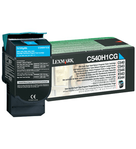 Lexmark C540 Cyan genuine toner   2000 pages  