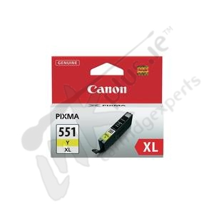 Canon CLI-551Y XL Yellow genuine ink      