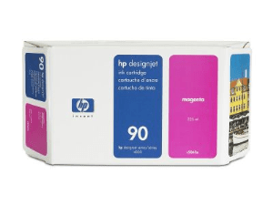 HP 90 Magenta genuine ink      