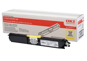 OKI 44250717 Yellow genuine toner   1500 pages  