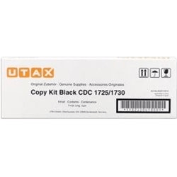 Utax CDC 1725Bk Black genuine toner kit  20000 pages  