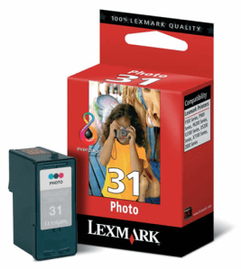 Lexmark 31 3-colour photo genuine ink   n/a pages  