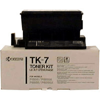 Kyocera Mita TK-7 Black  toner 4000 pages genuine 