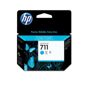 HP 711 Cyan genuine ink      