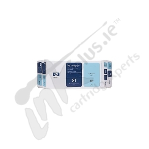 HP 81 Light cyan genuine printhead/ cleaner     