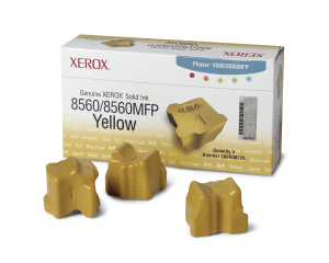 Xerox 108R725 Yellow solid ink 3 Pack 3400 pages   genuine