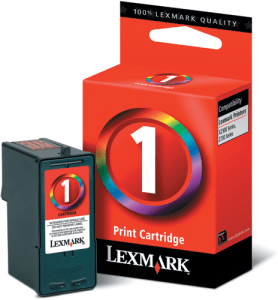Lexmark 1 3-colour genuine ink   120 pages  
