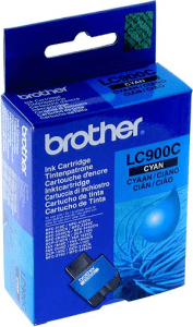 Brother LC900C Cyan genuine ink End of life.  400 pages  
