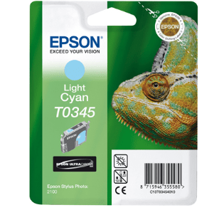 Epson T0345 Light cyan genuine ink Chameleon  440 pages  