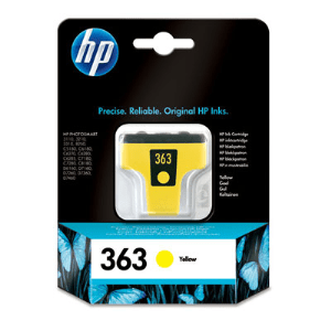 HP 363 Yellow genuine ink *end of life*  500 pages  
