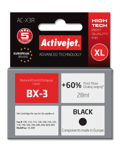 ActiveJet ACi-X3 Black recycled ink      