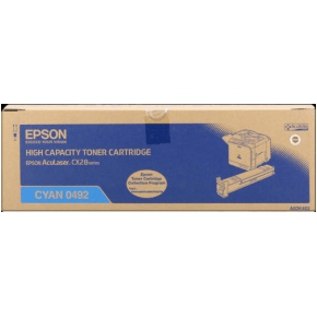 Epson 0492 Cyan genuine toner   8000 pages  
