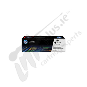 HP 128A Black genuine toner   2000 pages  