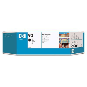 HP 90 Black genuine ink      