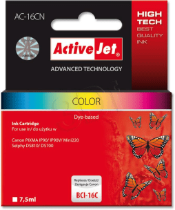 ActiveJet ACi-16 3-Colour x 2 generic 2 inks     