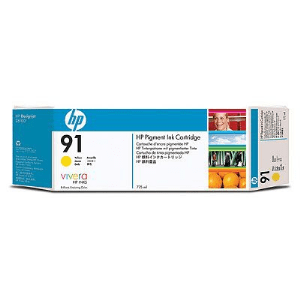 HP 91 Yellow genuine ink      