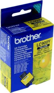Brother LC900Y Yellow genuine ink End of life.  400 pages  