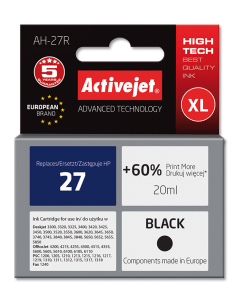 ActiveJet AH-27R Black recycled ink      