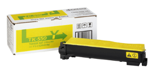 Kyocera Mita TK-550Y Yellow genuine toner   6000 pages  