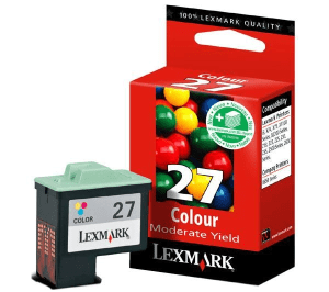 Lexmark 27 3-colour genuine ink   200 pages  