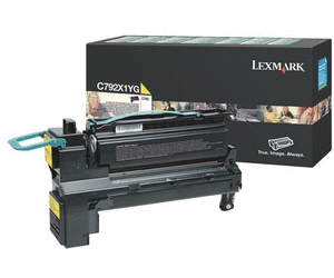 Lexmark C792 Yellow genuine toner   20000 pages  